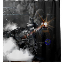 Dampfzug Duschvorhang