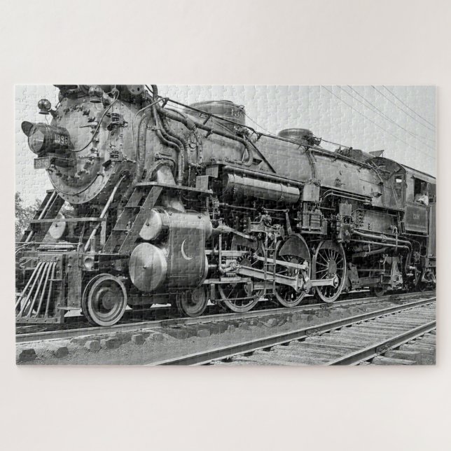 Dampfzug Lokomotive #04 Jigsaw Puzzle 1014 pc. (Horizontal)