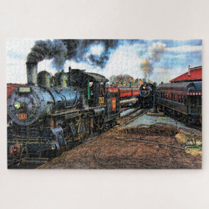 Dampfzug Lokomotive #08 Jigsaw Puzzle 1014 pc.