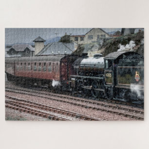 Dampfzug Lokomotive #18 Jigsaw Puzzle 1014 pc.