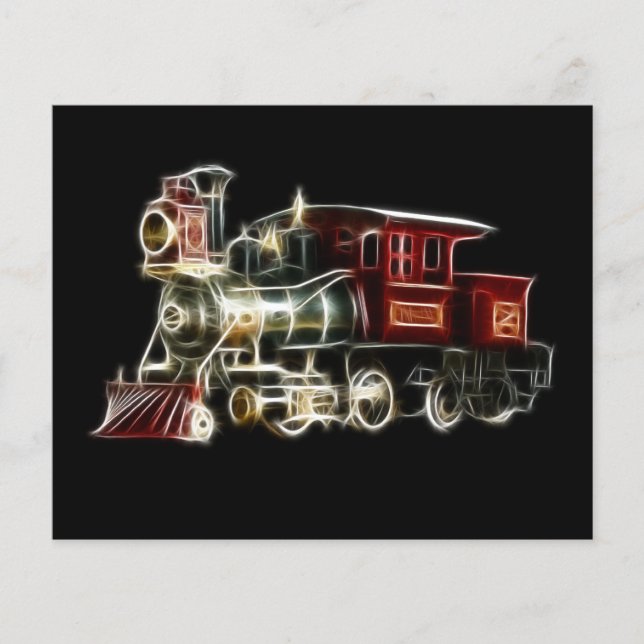 Dampfzug Lokomotive Motor (Vorderseite)