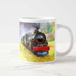 Dampfzug Motor Lokomotive 778 Jumbo-Tasse