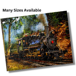 Dampfzug Motor Lokomotive Eisenbahn Puzzle