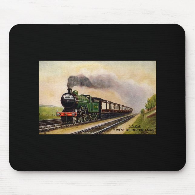 Dampfzug Mousepad (Vorne)