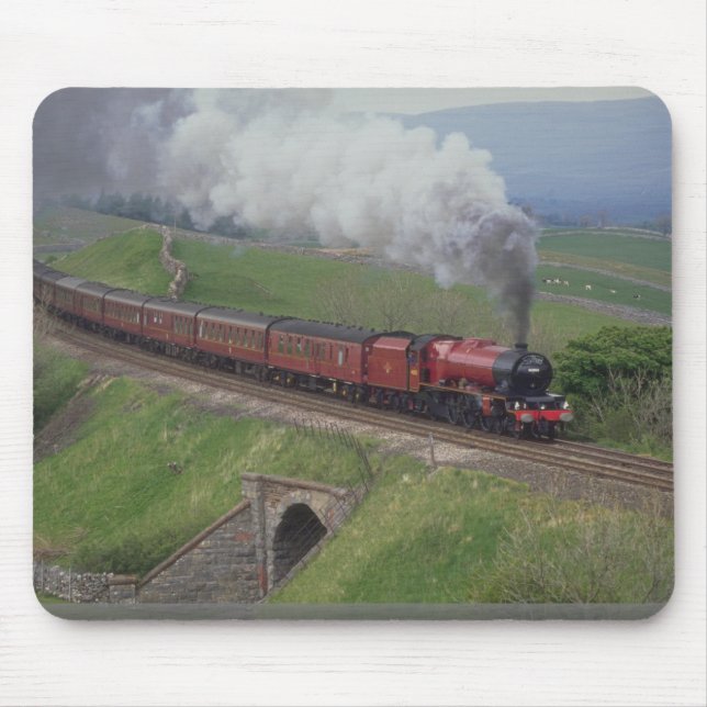 Dampfzug Mousepad (Vorne)