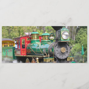 Dampfzug-Party Einladung