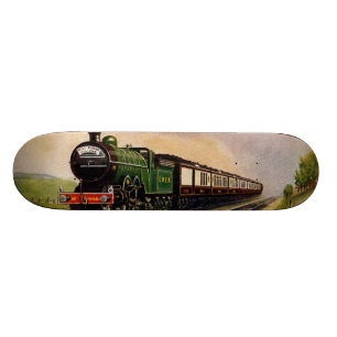 Dampfzug Skateboard