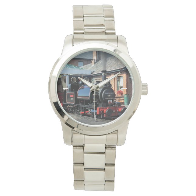 DAMPFZÜGE ARMBANDUHR (Vorderseite)