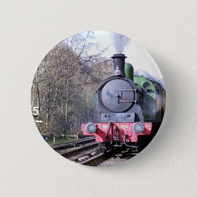 DAMPFZÜGE BUTTON (Vorderseite)