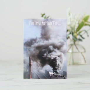 DAMPFZÜGE EINLADUNG