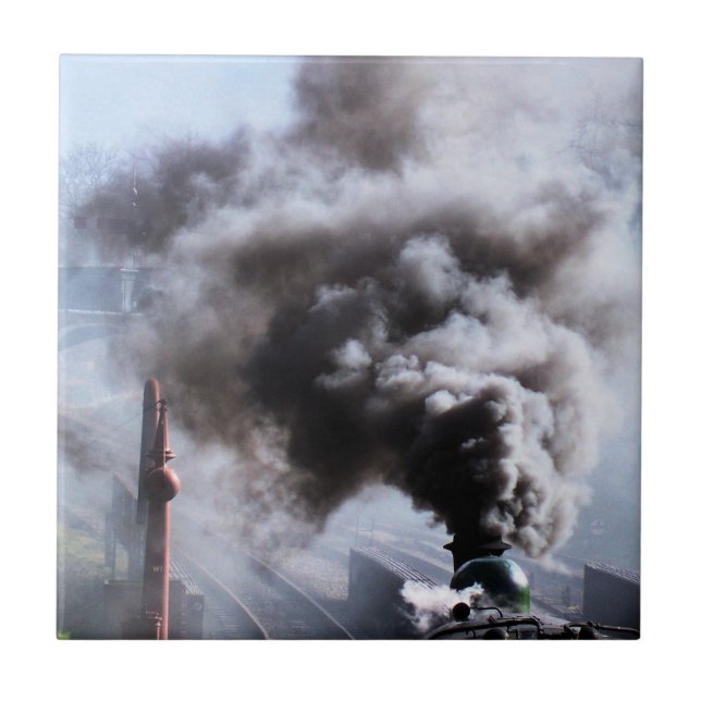 DAMPFZÜGE FLIESE (Vorderseite)