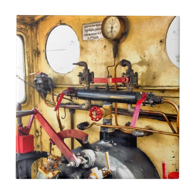 DAMPFZÜGE FLIESE (Vorderseite)