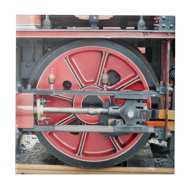 DAMPFZÜGE FLIESE (Vorderseite)