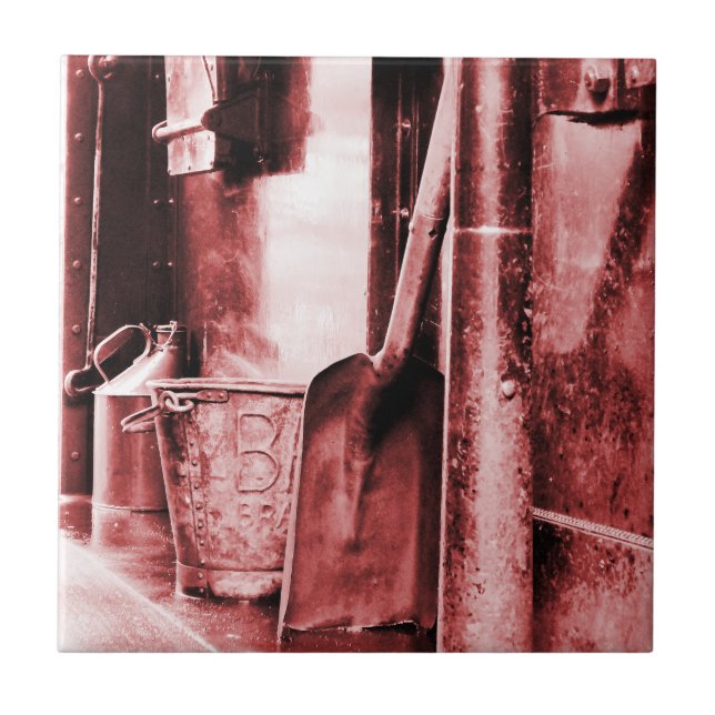 DAMPFZÜGE FLIESE (Vorderseite)