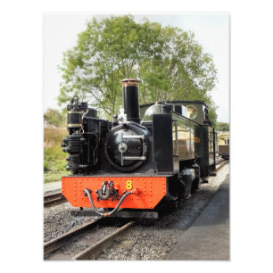 DAMPFZÜGE FOTODRUCK