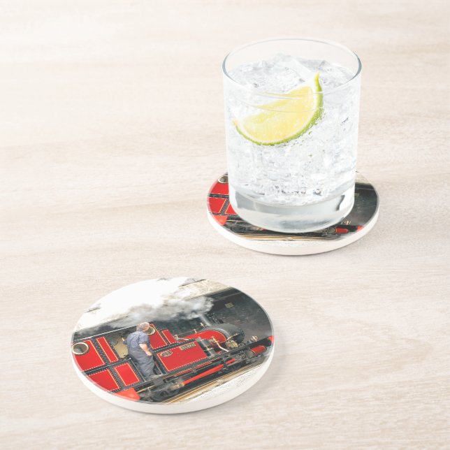 DAMPFZÜGE GETRÄNKEUNTERSETZER (Seite)