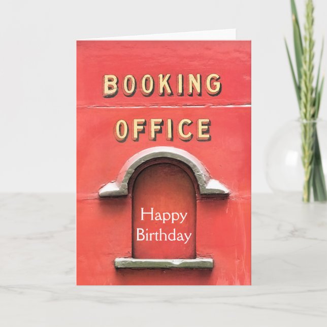 DAMPFZÜGE KARTE (Vorderseite)