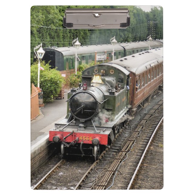 DAMPFZÜGE KLEMMBRETT (Vorderseite)