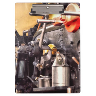 DAMPFZÜGE KLEMMBRETT