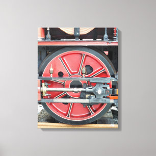 DAMPFZÜGE LEINWANDDRUCK