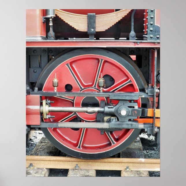 DAMPFZÜGE POSTER (Vorne)