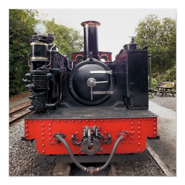 DAMPFZÜGE POSTER (Vorderseite)