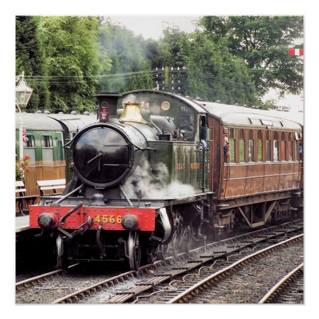 DAMPFZÜGE POSTER (Vorderseite)