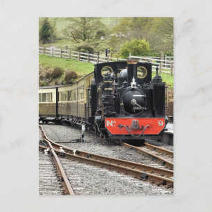 DAMPFZÜGE POSTKARTE