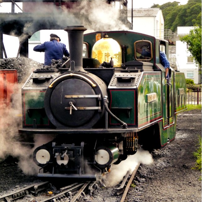 DAMPFZÜGE POSTKARTE (Von Creator hochgeladen)