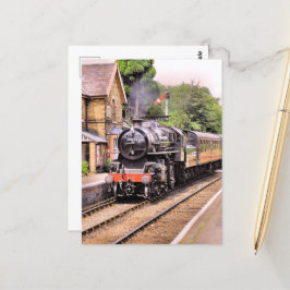 DAMPFZÜGE POSTKARTE