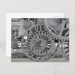 DAMPFZÜGE POSTKARTE