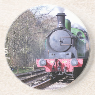 DAMPFZÜGE SANDSTEIN UNTERSETZER