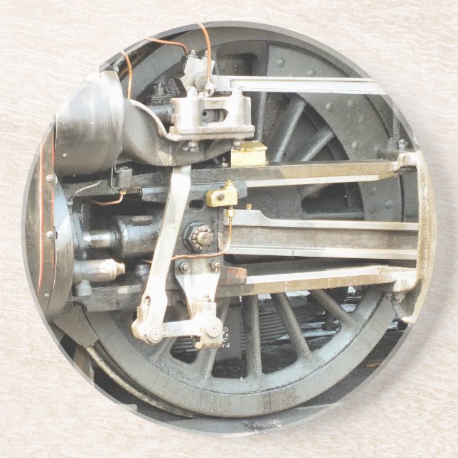 DAMPFZÜGE SANDSTEIN UNTERSETZER (Vorne)