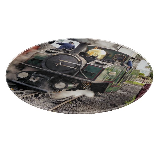 DAMPFZÜGE SCHNEIDEBRETT (Ecke)