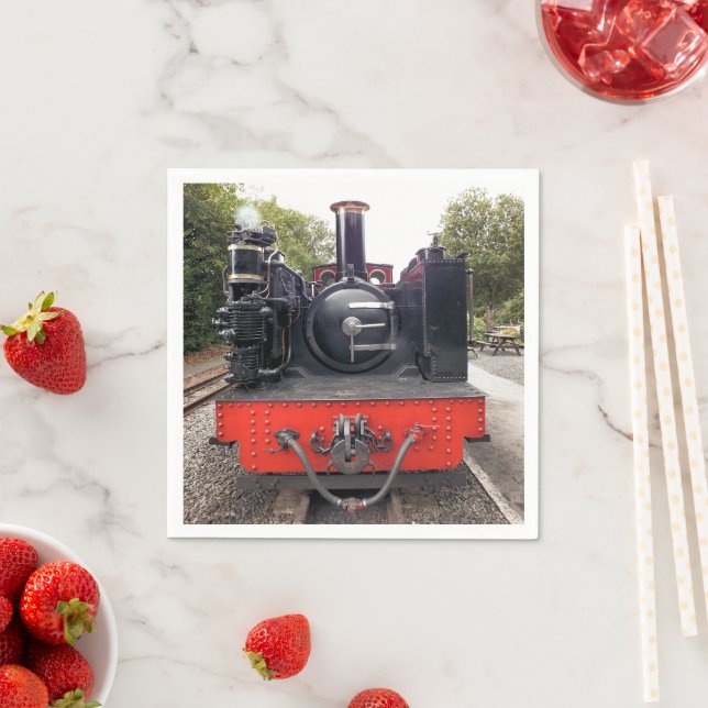 DAMPFZÜGE SERVIETTE (Beispiel)