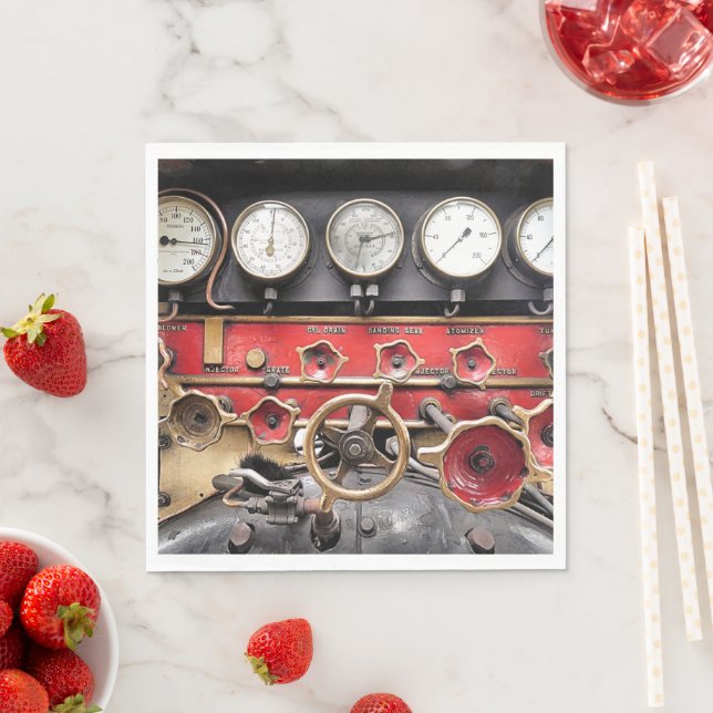 DAMPFZÜGE SERVIETTE (Beispiel)