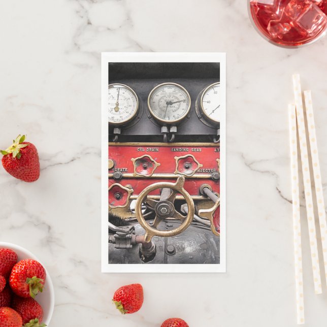 DAMPFZÜGE SERVIETTE (Beispiel)