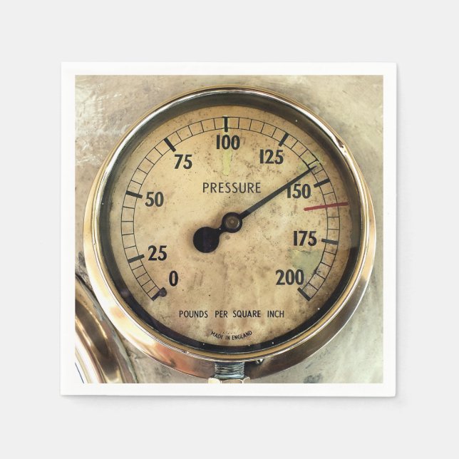 DAMPFZÜGE SERVIETTE (Vorderseite)