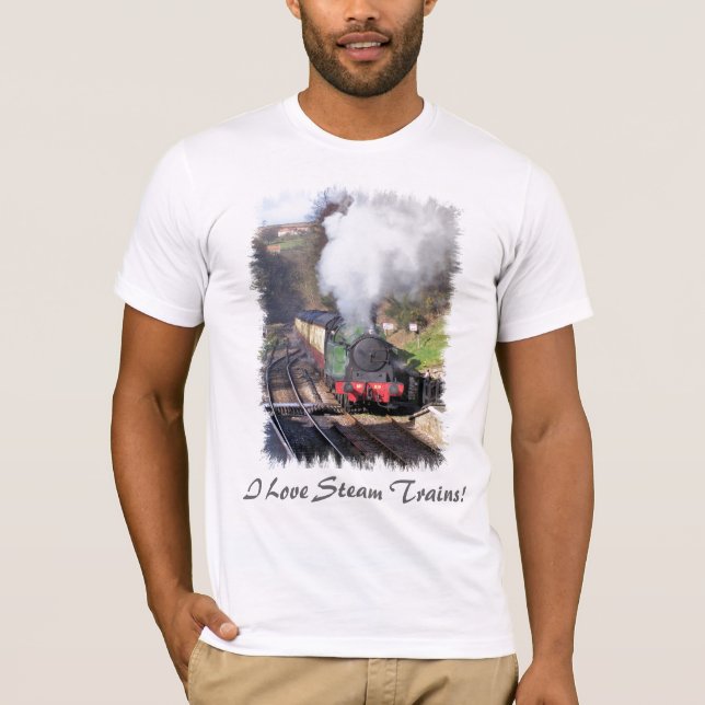 DAMPFZÜGE T-Shirt (Vorderseite)