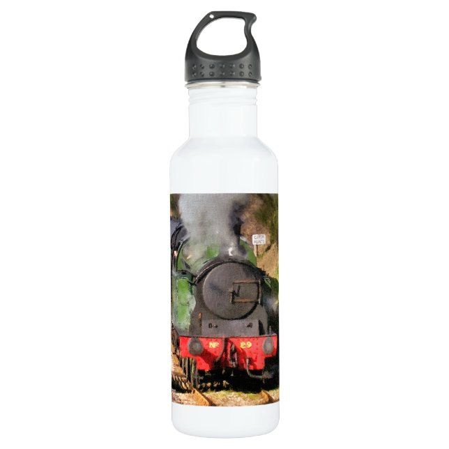DAMPFZÜGE TRINKFLASCHE (Vorderseite)