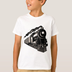 Dampfzuglokomotive Vintag T-Shirt