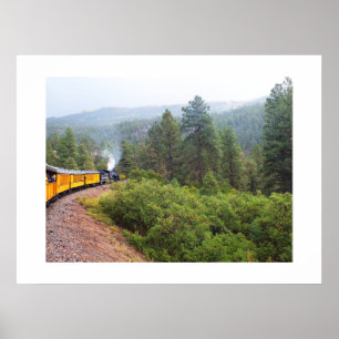 Dampfzugreise nach Silverton Poster