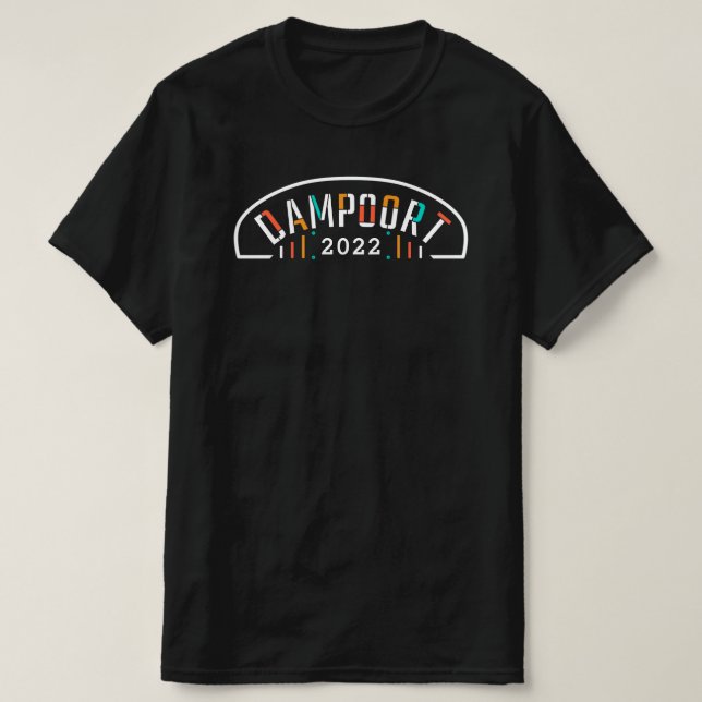 Dampoort Brug met jaartal T-Shirt (Design vorne)