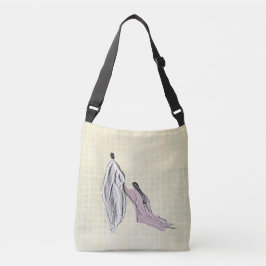“Damsels at Twelve” Tote Bag – Vintage Feminine Tragetaschen Mit Langen Trägern