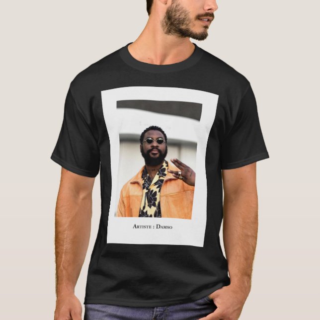 Damso - Life Portrait   T-Shirt (Vorderseite)