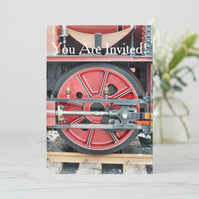 DAMTRAG EINLADUNG (Stehend Vorderseite)