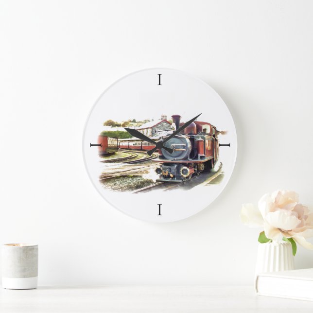 DAMTRAG GROßE WANDUHR (Zuhause)