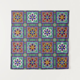 Dan-cheong. Koreanischer Traditioneller Tempel art Wandteppich