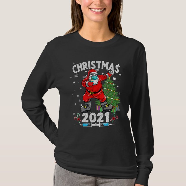 Dan Dance Santa Christmas T-Shirt (Vorderseite)