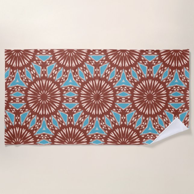 Dan Flashes Maximalist Beach Towel Strandtuch (Vorderseite)